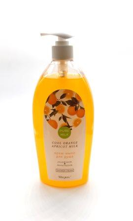 Крем-мыло для душа Cool orange & Apricot milk 800мл дозатор