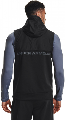 Жилет мужской UA AF Storm Hooded Vest-BLK