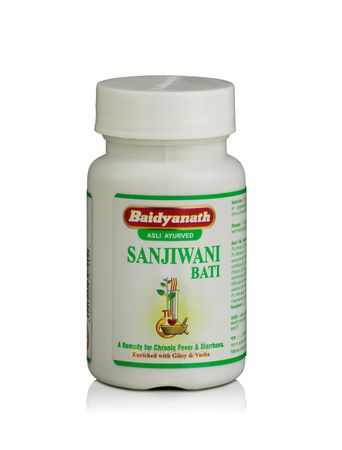 Сандживани Вати, противовирусное средство, 80 таб, производитель Байдьянатх