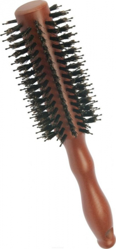 Dewal Брашинг для волос BRW-506-CN, натуральная щетина, 25/55 мм