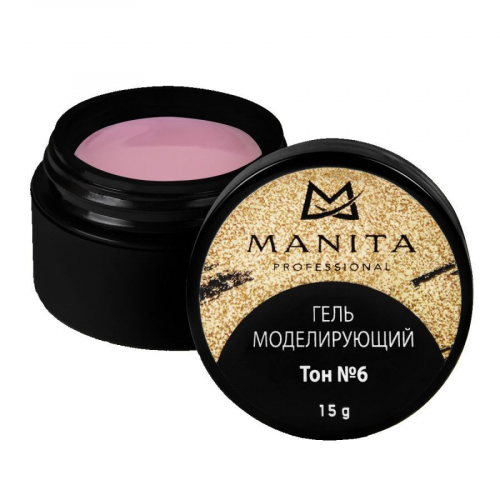 Manita Professional Однофазный моделирующий гель для наращивания №6, 15 г