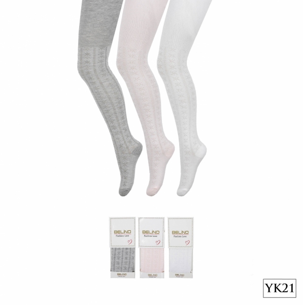 Колготки детские YK-21 Belino Ажурные  АССОРТИ