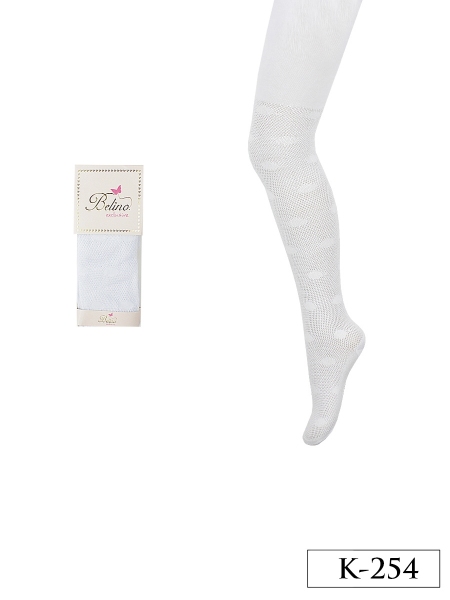 Колготки детские K-254 Belino Сетка БЕЛЫЙ