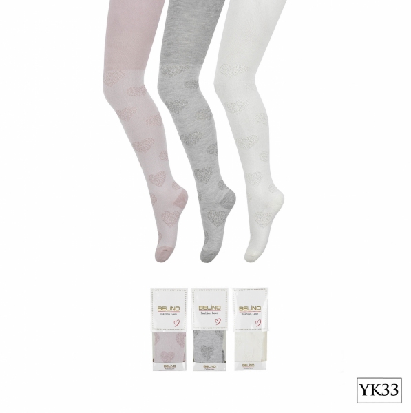 Колготки детские YK-33 Belino Ажурные АССОРТИ