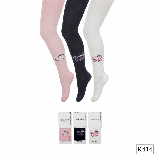 Колготки детские K-414 Belino Лапша АССОРТИ