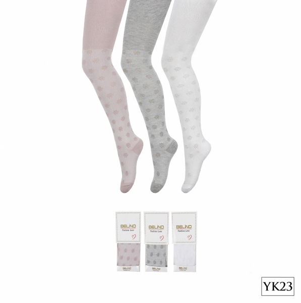Колготки детские YK-23 Belino Ажурные АССОРТИ
