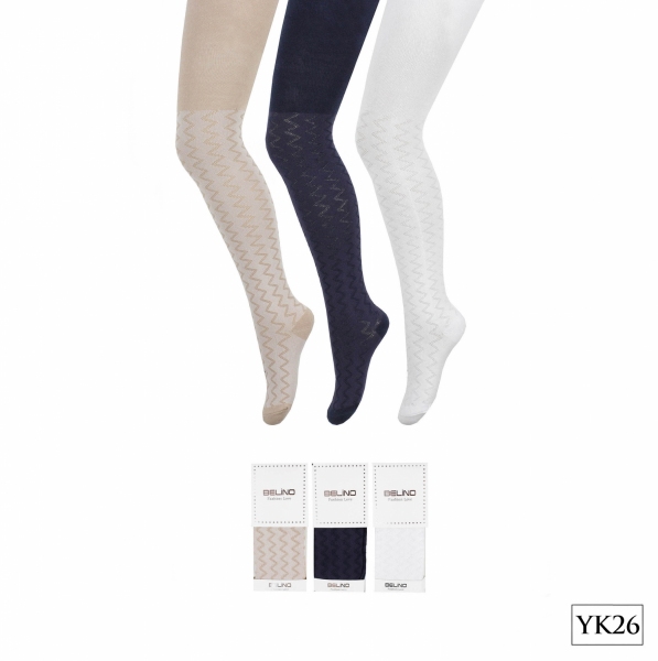 Колготки детские YK-26 Belino Ажурные АССОРТИ
