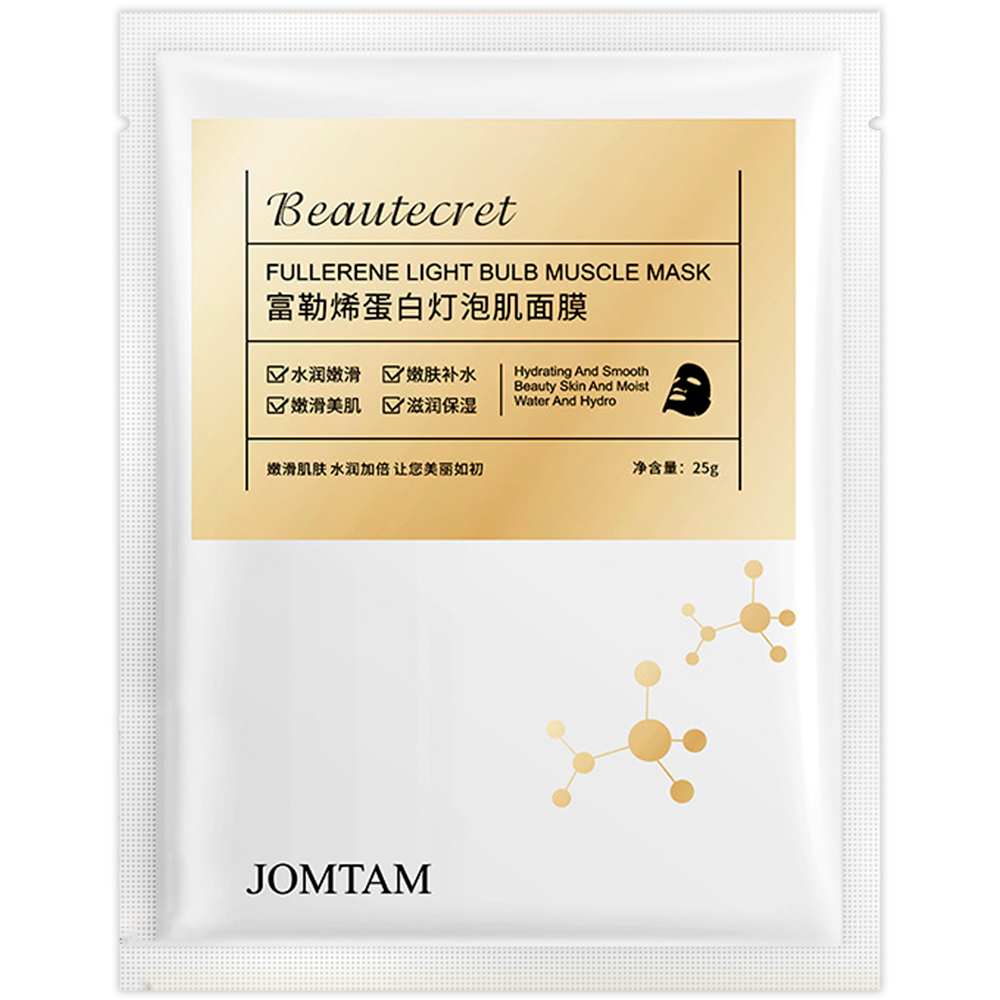 Jomtam mask. Маска тканевая для лица jomtam. Маска fullerene Light Bulb muscle Mask. Jomtam ночная питательная маска для лица, 2 г. Маска для лица fullerene Protein Bulb.