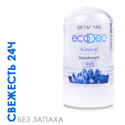 Дезодорант-кристалл ecodeo стик без добавок TaiYan, 60 г