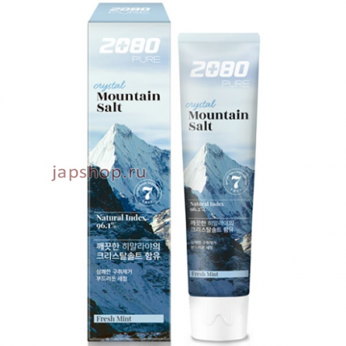 Зубная паста 2080 Гималайская соль, комплексного действия, мятный вкус, 120 гр (8801046311509)