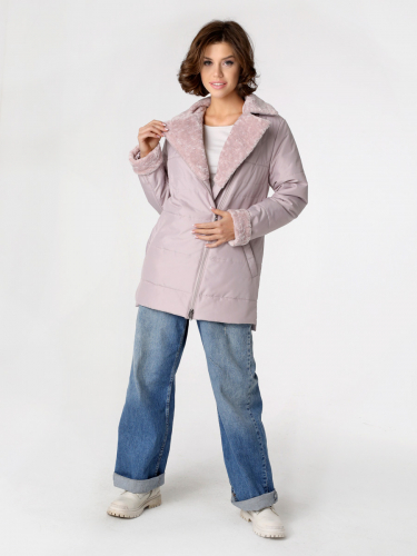 Куртка 23330 серо-розовый. Старая цена 4700 руб. Новая цена 4250 руб!