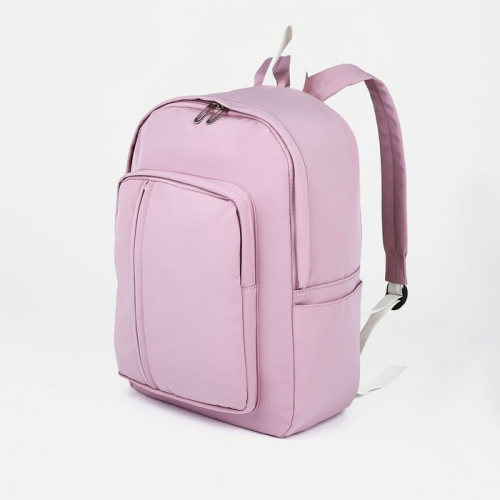 Рюкзак Мэни, 39*15*43 см, 1 отд на молнии, 5 н/карманов, розовый