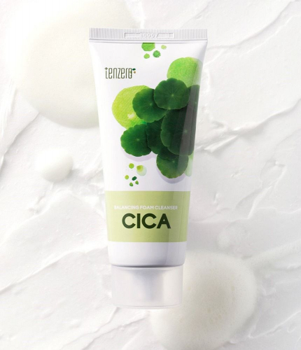 TENZERO / Пенка для умывания Balancing Foam Cleanser Cica 100 мл.