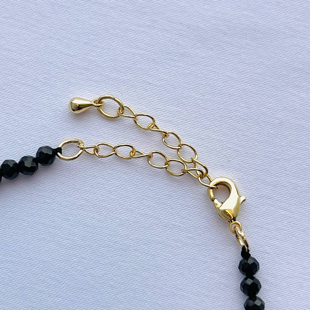 Радуга Самоцветов Браслет из черной Шпинели