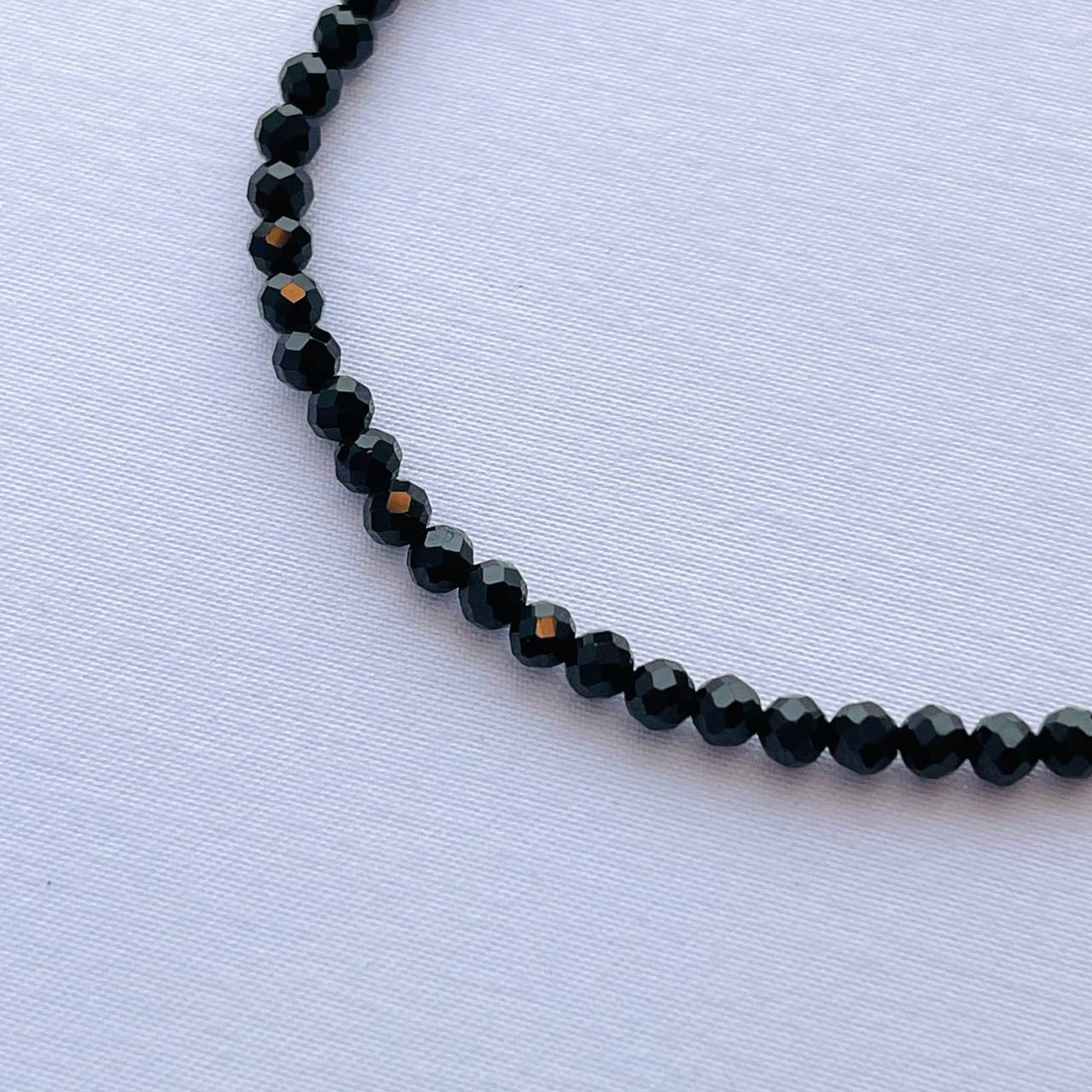 Радуга Самоцветов Браслет из черной Шпинели