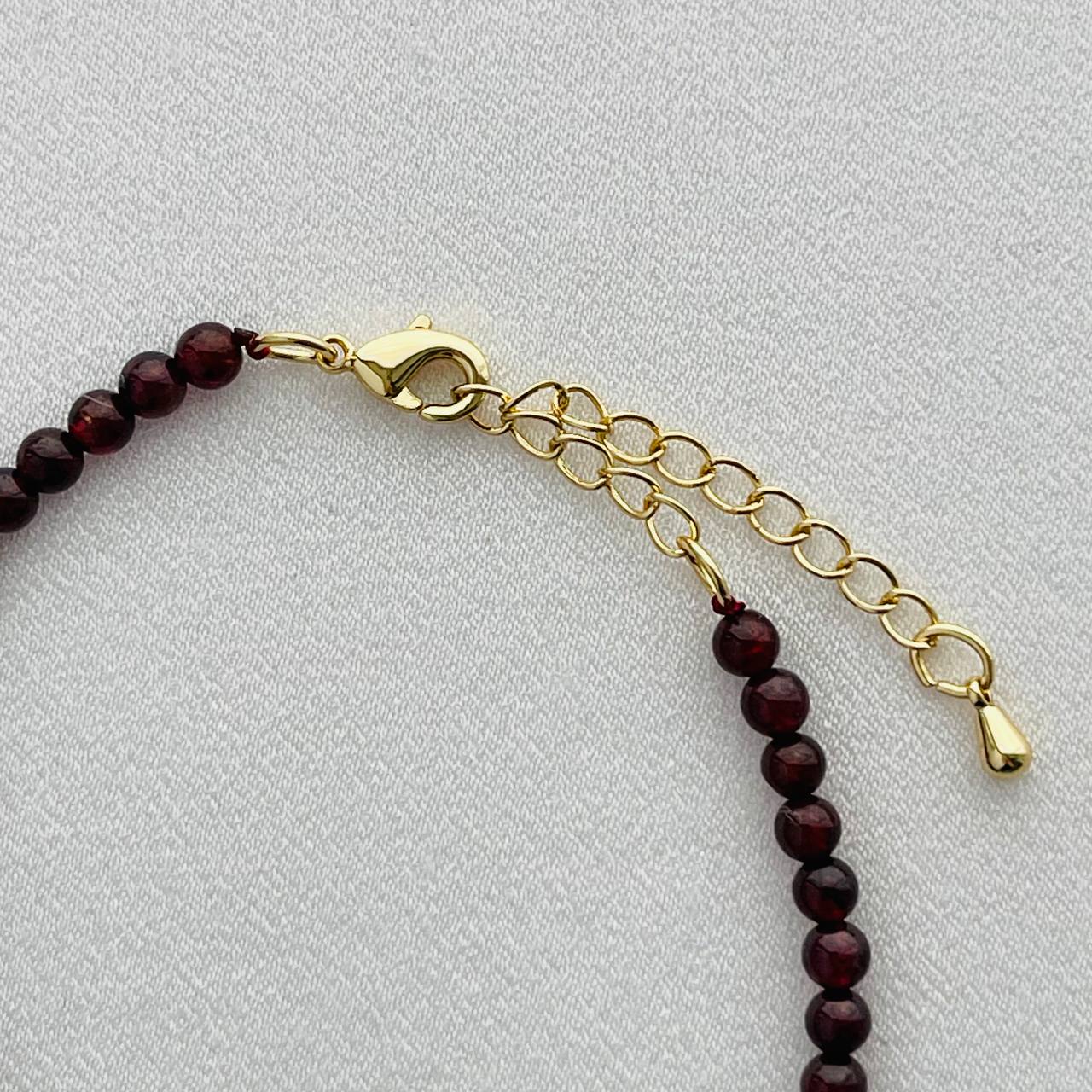 Радуга Самоцветов Браслет из Граната (Пироп)