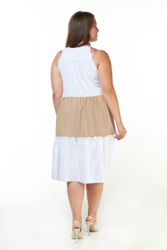 Платье Ст.цена 980р. 246679 Белый, бежевый RISE