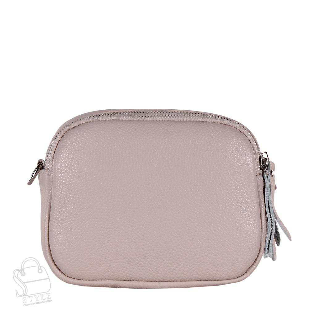 Сумка женская кожаная 8860VG beige Vitelli Grassi