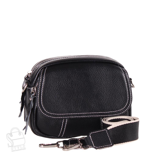 Сумка женская кожаная 8860VG black  Vitelli Grassi  в Новосибирске