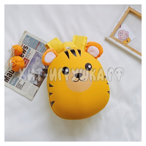 Рюкзак детский дошкольный твердый на молнии ANIMALS 25*13*28 см (ВЫБОР ЦВЕТА) 104, 104