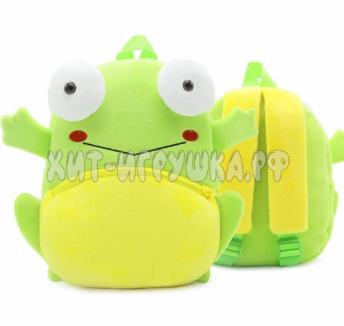 Рюкзак детский плюшевый 30*10*20 см HAPPY ANIMALS SN001, SN001