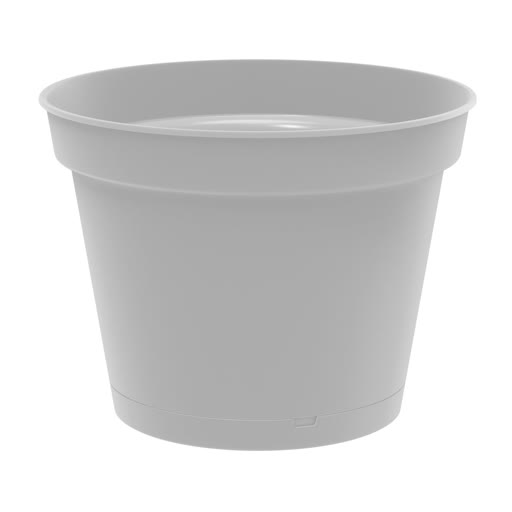 Горшок Mint D120 мм, 0,7л с поддоном (серый)*