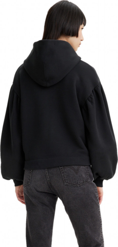 Худи женское AKANE RUSCHED HOODIE BLACKS, LEVIS