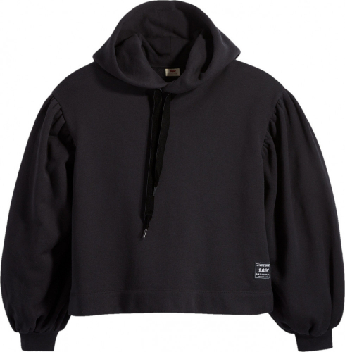 Худи женское AKANE RUSCHED HOODIE BLACKS, LEVIS