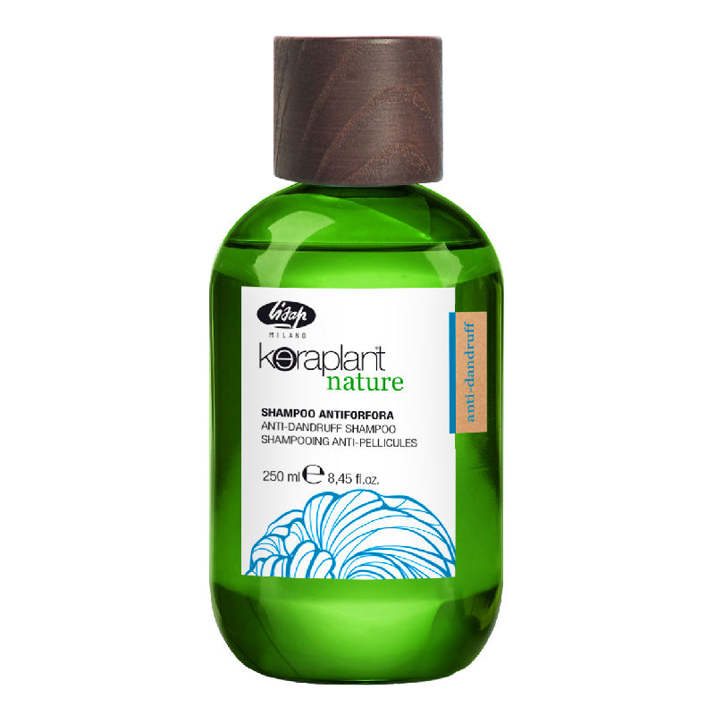 LISAP Очищающий шампунь для волос против перхоти / Keraplant Nature Anti-Dandruff Shampoo 250 мл