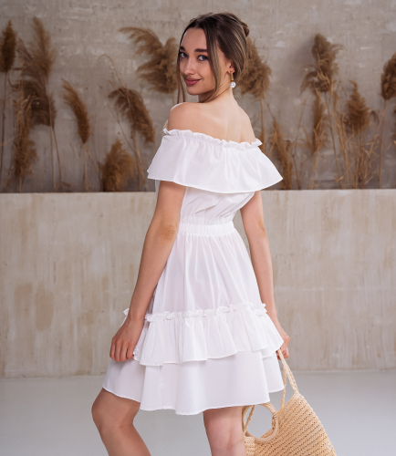Ст.цена 910руб.Платье #КТ6063 (1), белый