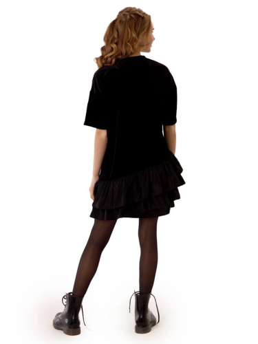 102387_OLG Платье для девочки черный (вар.1)