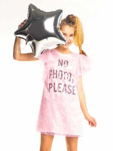 90815_OLG Платье для девочки нежно-розовый (вар.3)