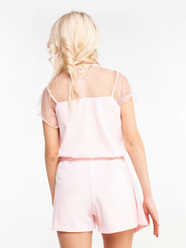 100389_OLG Блузка для девочки розовый закат (вар.1)