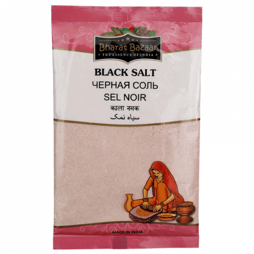 BHARAT BAZAAR Kala Namak Black Salt Черная Соль 100г