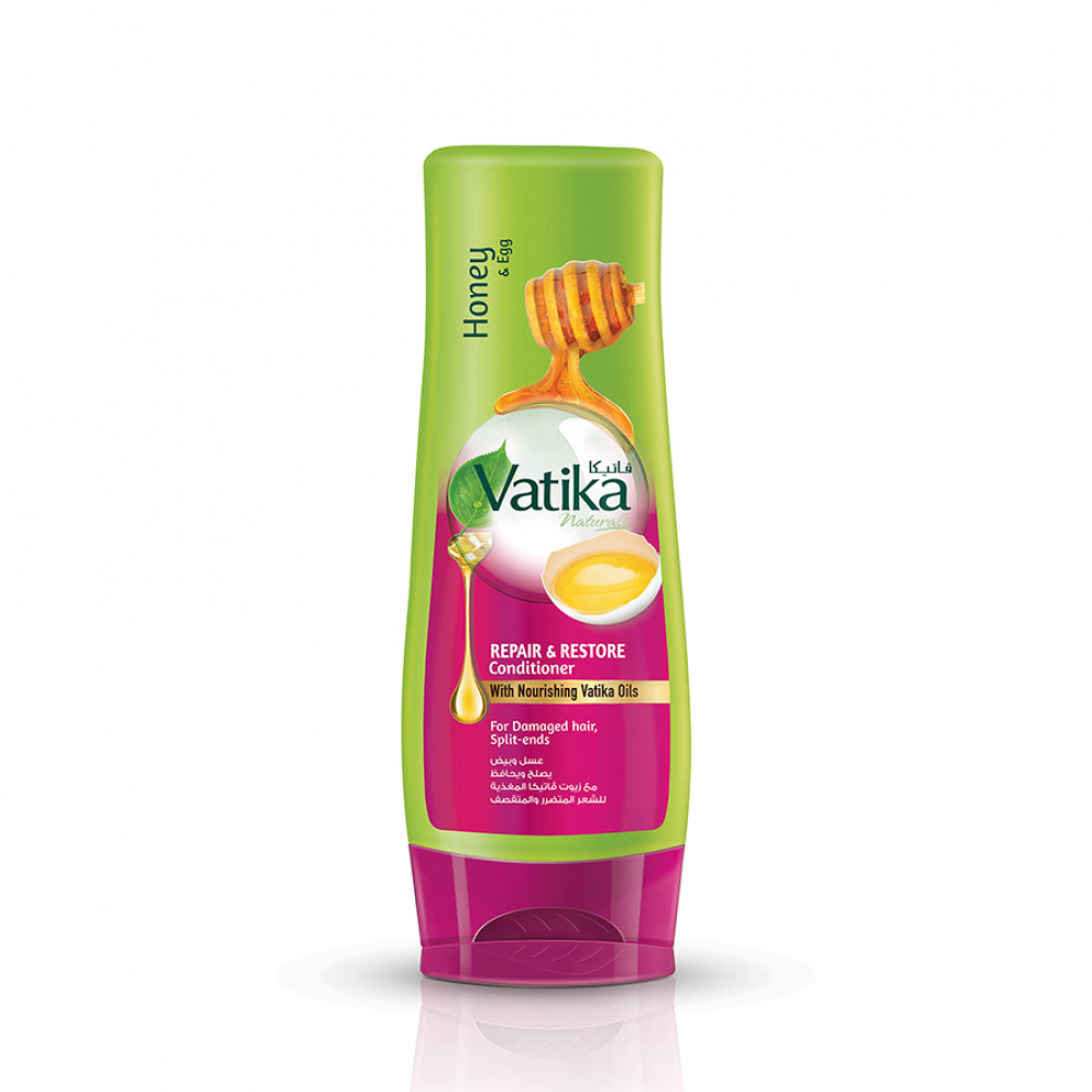 DABUR VATIKA Naturals Hair Conditioner Naturals Repair & Restore Кондиционер для волос Исцеление и восстановление 400мл