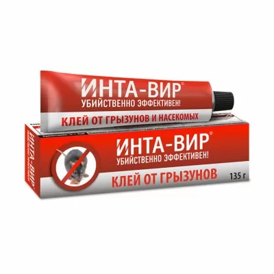 Клей от грызунов Инта-Вир 135гр (50)