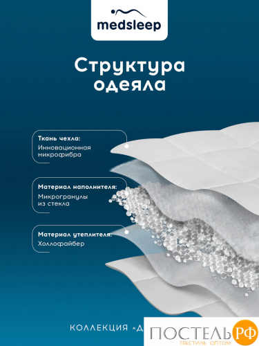 MedSleep ДеФорте одеяло утяжеленное 140х200