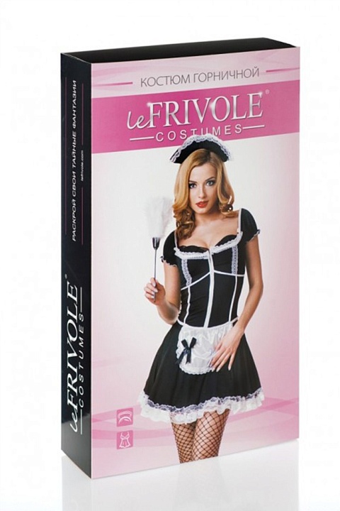 02169 maid LeF_02169 maid Черный Le Frivole