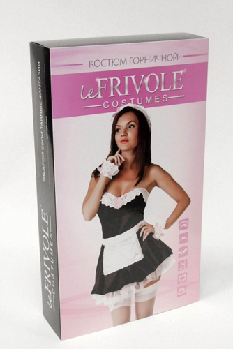 02158 maid LeF_02158 maid Черный Le Frivole