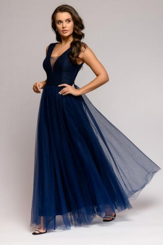 Платье 1001 DRESS #204405Темно-синий