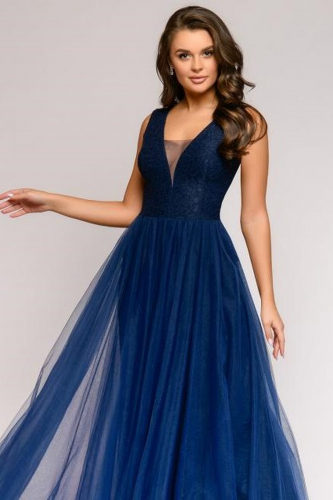 Платье 1001 DRESS #204405Темно-синий