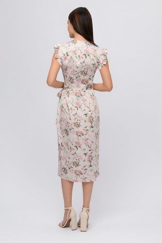 Платье 1001 DRESS #898965Пыльная роза (принт)