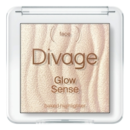 Divage Хайлайтер д/лица запеченный Glow Sense Baked 01