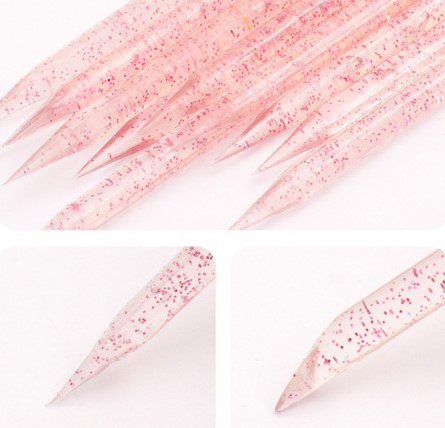 Набор одноразовых пластиковых апельсиновых палочек 100 шт