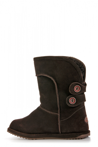 ст. цена11000руб.! Полусапоги EMU AUSTRALIA (K10982CHOCOLATE CHARLOTTE KIDS)