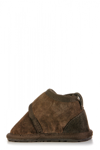 ст. цена5400руб.! Пинетки EMU AUSTRALIA (B10302CHOCOLATE WALKERVILLE)