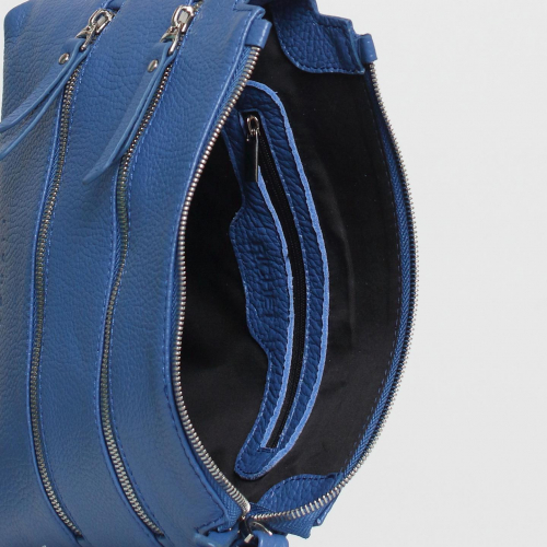 Сумка: Женская кожаная сумка Richet 3160LN 269 синий