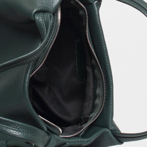 Сумка: Женская кожаная сумка Richet 2959LN 353 зеленый