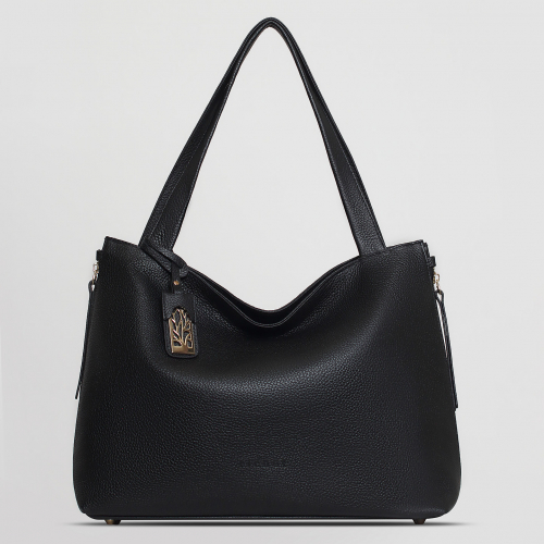 Сумка: Женская кожаная сумка Richet 2650LG 367 Черный