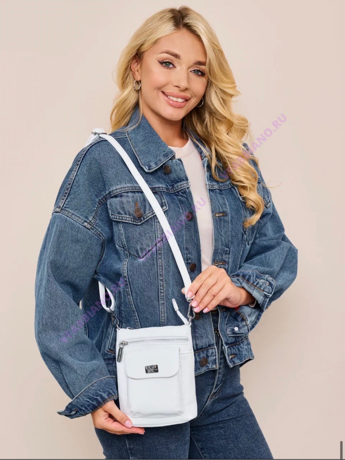 Женская сумка Velina Fabbiano 270067-white